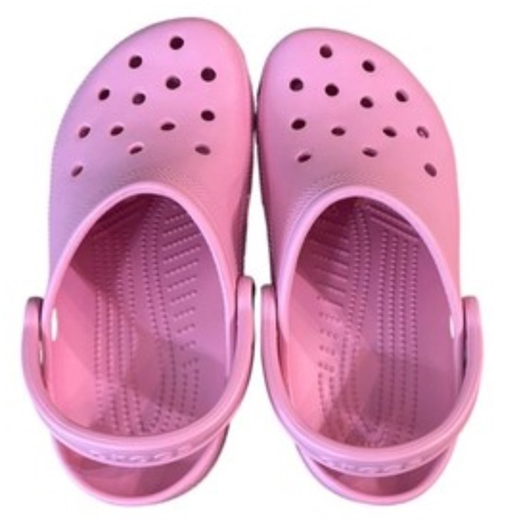 Crocs Classic Womens Pink Clogs Size 6 - Picture 6 of 9